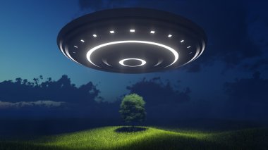 UFO doğaya