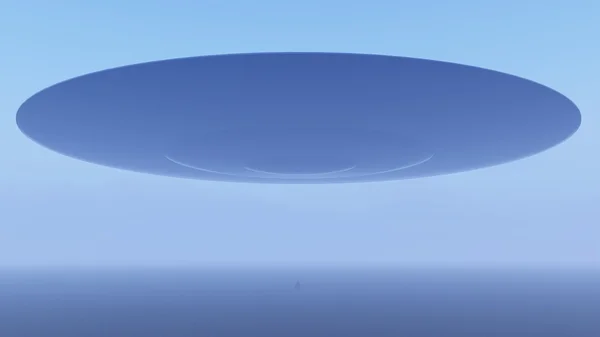 Ufo atas alam — Stok Foto