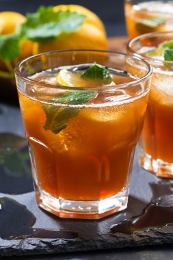 serin nane Çayları, closeup dikey