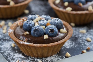tartlets çikolata mousse