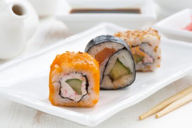 Japon mutfağı - suşi ve rulolar