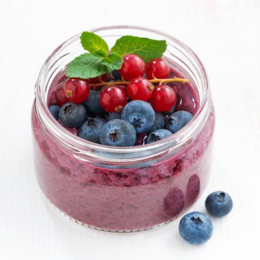 Berry puding, portre