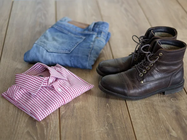 Ležérní oblečení oblečení — Stock fotografie