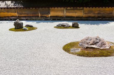 Taş Bahçe Ryoan-ji Tapınağı: Kyoto, Japan