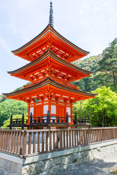 Parte del Templo Kiyomizu-dera en Kyoto, Japón —  Fotos de Stock