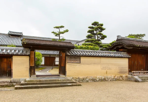 Horyu-ji chrám ve městě Nara, Japonsko, světového dědictví UNESCO — Stock fotografie