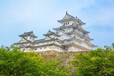 Japonya'da himeji Kalesi ana kule