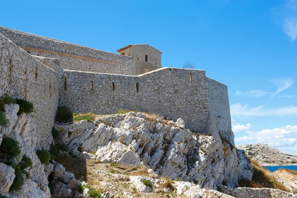 Kasteel Chateau dif, in de buurt van Marseille Frankrijk. — Stockfoto