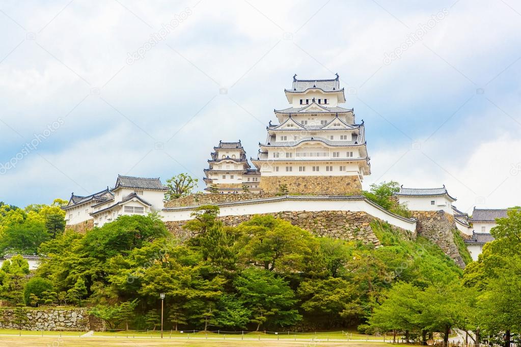 Main tower of the Himeji Castle in Japan