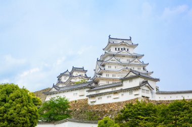 Japonya'da himeji Kalesi ana kule