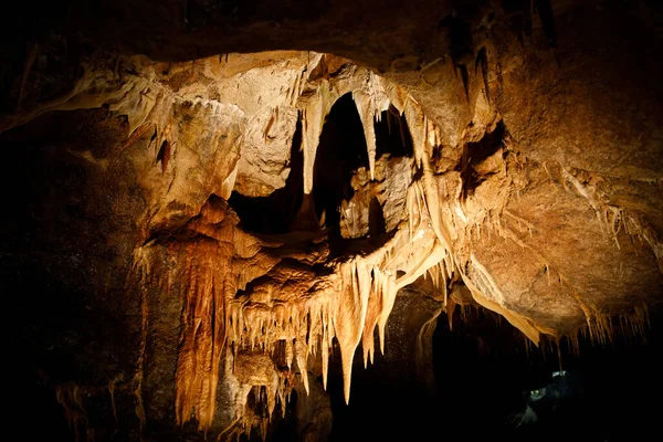 Naturlig Marble Arch-grotte under jorden, Fermanagh, Nord-Irland. Filminnspillingssted for mange filmer og serier – stockfoto
