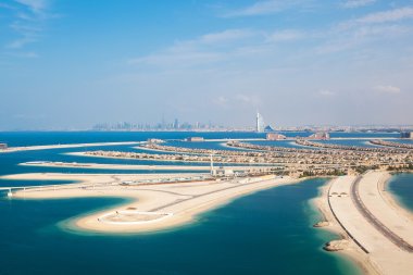 Dubai, Birleşik Arap Emirlikleri. Yukarıdaki Palmiye Adası