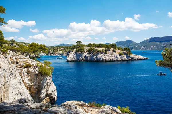 Calanques av port pin i cassis, provence, Frankrike — Stockfoto