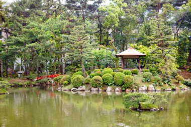 Japon tarzı Bahçe: Hiroshima, Japan