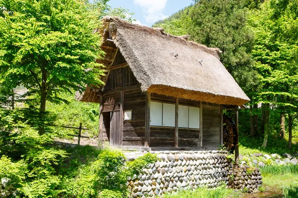 Village historique japonais Shirakawa-go en été — Photo