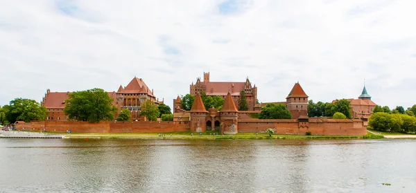Malbork kastély Pomeránia régióban, Lengyelország — Stock Fotó