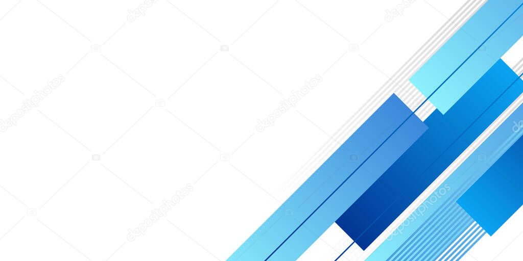 Abstract minimal blue background with geometric creative and minimal gradient concepts, for posters, banners, landing page concept image