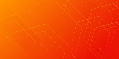 Meyve konseptinden dinamik stil pankart tasarımı. Geometrik şekilli turuncu elementler. Poster, ağ, iniş, sayfa, kapak, reklam, selamlama, kart, promosyon için yaratıcı illüstrasyon