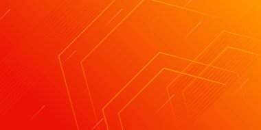 Meyve konseptinden dinamik stil pankart tasarımı. Geometrik şekilli turuncu elementler. Poster, ağ, iniş, sayfa, kapak, reklam, selamlama, kart, promosyon için yaratıcı illüstrasyon