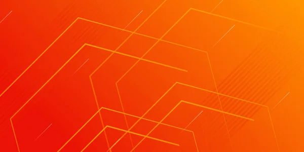 Diseño Dinámico Banner Estilo Concepto Fruta Elementos Naranjas Con Gradiente — Vector de stock
