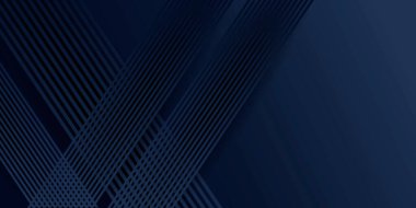 Modern mavi soyut arkaplan, paslanmaz çelik görünüş, koyu mavi arkaplanda dairesel çizgiler