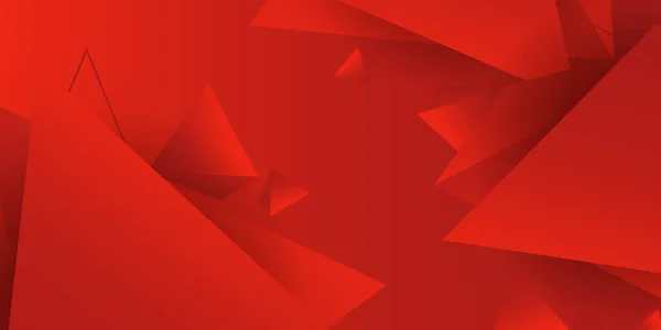 Design Fundo Moderno Abstrato Com Elementos Vermelhos Formas Geométricas Aplicável — Vetor de Stock