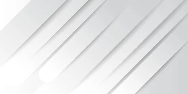 抽象幾何学的な白と灰色の背景 現代的な企業コンセプトのプレゼンテーションデザインのためのベクトルイラスト — ストックベクタ