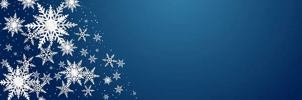 Снежинки Роскошь Бесшовные Фон Шаблон Современный Дизайн Рождественского Фона Абстрактное — стоковый вектор