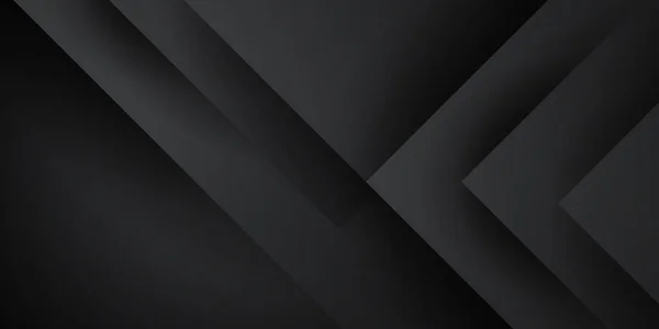 Абстрактний Чорний Фон Перекриття Концепція Технології Даних Геометрична Векторна Ілюстрація — стоковий вектор