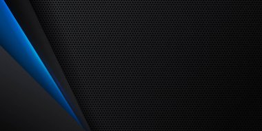 Soyut arka plan koyu mavi ve modern kurumsal konsept