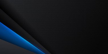 Soyut arka plan koyu mavi ve modern kurumsal konsept