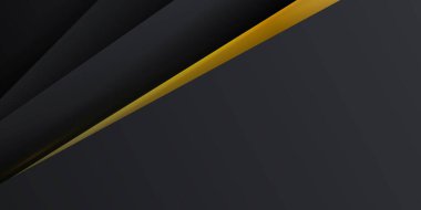 Siyah altın nötr karbon soyut arka plan sunum tasarımı için modern minimalist. İş dünyası, şirket, kurum, parti, şenlik, seminer ve görüşmeler için uygun