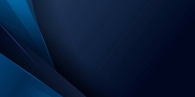 Soyut arka plan koyu mavi ve modern kurumsal konsept