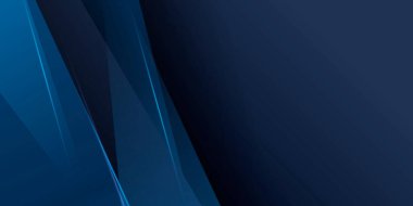 Soyut arka plan koyu mavi ve modern kurumsal konsept