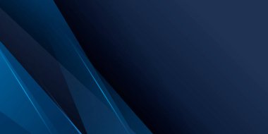 Soyut arka plan koyu mavi ve modern kurumsal konsept