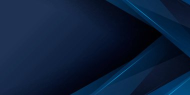 Soyut arka plan koyu mavi ve modern kurumsal konsept