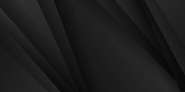 Koyu soyut kağıt kesimi sunum geçmişi ve iş dünyası konsepti. Sunum, afiş, kapak, web, el ilanı, kart, poster, duvar kağıdı, doku için vektör illüstrasyon tasarımı