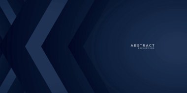 Oklu koyu modern lacivert soyut afiş arkaplanı