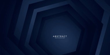 Oklu koyu modern lacivert soyut afiş arkaplanı