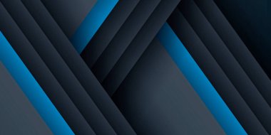 Koyu mavi modern sunum yarım tonlu. Sunum, afiş, kapak, web, el ilanı, kart, poster, duvar kağıdı, doku, slayt, dergi için vektör ilüstrasyon tasarımı