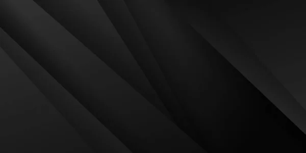 Современный Черный Абстрактный Фон Презентации Векторная Иллюстрация Презентации Баннер Обложка — стоковый вектор