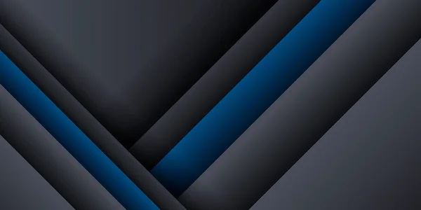 Fondo Abstracto Moderno Azul Negro Con Textura Rectangular Superpuesta Para — Archivo Imágenes Vectoriales