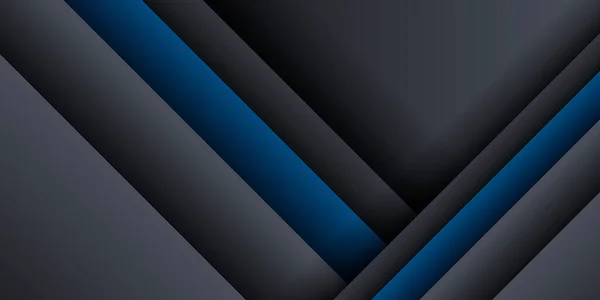 Fondo Abstracto Moderno Azul Negro Con Textura Rectangular Superpuesta Para — Archivo Imágenes Vectoriales