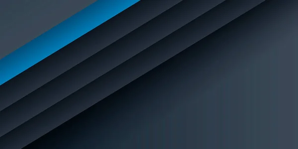 Sötétkék Modern Bemutató Backgroun Félhanggal Vektor Illusztráció Design Bemutató Banner — Stock Vector