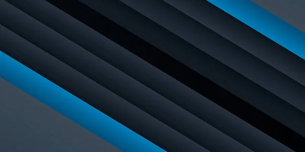 Fondo Moderno Presentación Azul Oscuro Con Medio Tono Diseño Ilustración — Vector de stock