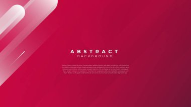 Yüksek teknoloji kırmızı beyaz şirket soyut geçmişi. Geometrik vektör tasarımı