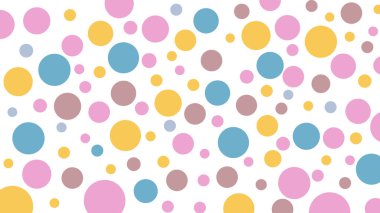 Polkadots renklendirici soyut arkaplan