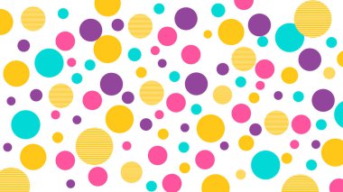 Polkadots renklendirici soyut arkaplan