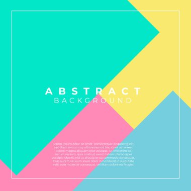 Soyut pop sanatının arka planında parlak sarı, kırmızı ve mavi boya sıçraması var. Siyah ve beyaz geometrik şekilli vektör kaplama deseni, çizgi ve noktalar modayı takip eder