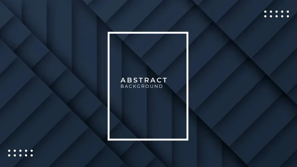 Fondo Vector Superposición Rectángulo Abstracto Azul Oscuro Espacio Para Diseño — Vector de stock